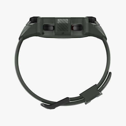 ACS06488 - Galaxy Watch 6 Classic (47mm) Case Rugged Armor Pro in black showing the front